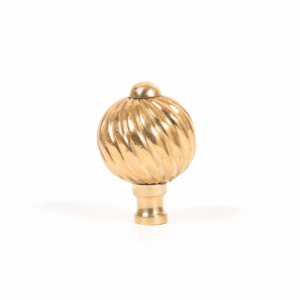 Anvil Small Spiral Cabinet Knob Polished Brass 83550