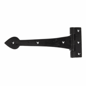 Anvil 315mm Cast Tee Hinge Smooth Black pair 73226