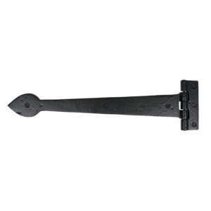 Anvil 396mm Cast Tee Hinge Smooth Black Pair 73227