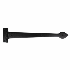 Anvil 466mm Cast Tee Hinge Smooth Black Pair 73228