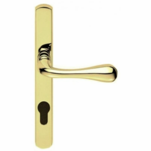 Astro Narrow Espagnolette Euro Handle Polished Brass