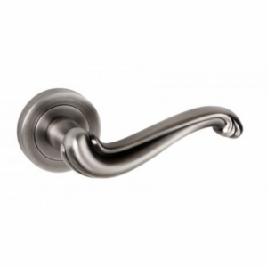 Old English Colchester Lever On Rose Matt Gun Metal