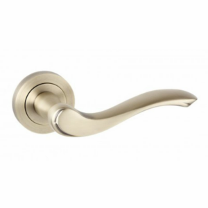 Old English Warwick Lever On Rose Matt Antique Brass