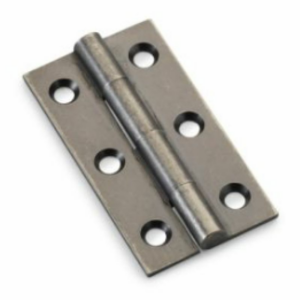 Alexander & Wilks AW050-CH-PWT 50mm Solid Brass Cabinet Hinge Pewter (Pair)