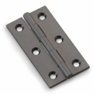 Alexander & Wilks AW064-CH-DBZ 64mm Solid Brass Cabinet Hinge Dark Bronze (Pair)
