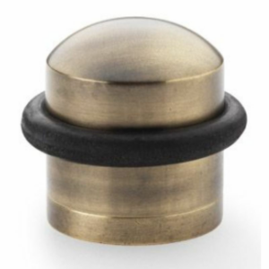 Alexander & Wilks AW638ABZ Dome Top Floor Mounted Door Stop Antique Bronze