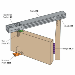 Henderson 1065mm Bifold Door Gear