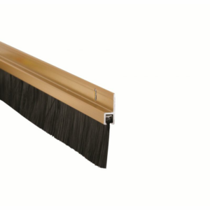 838mm Brush Bottom Door Seal Gold