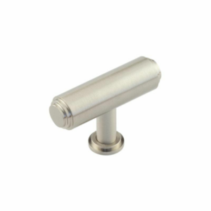 BUR502AB Belgrave Stepped T-Bar Cupboard Knob Satin Nickel