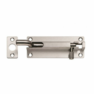 100mm Cranked Barrel Bolt Satin Stainless Steel
