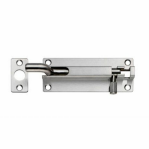 100mm Cranked Barrel Bolt Polished Stainless Steel