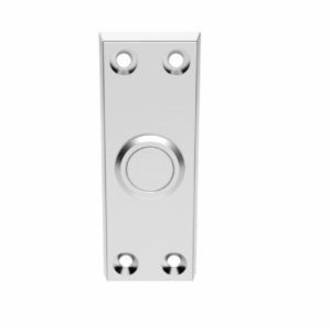 Victorian Bell Push Satin Chrome
