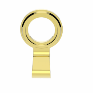 Architectural Quality Rim Cylinder Pull Polished Brass