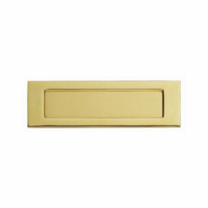 306mm x 104mm Victorian Letter Plate Polished Brass