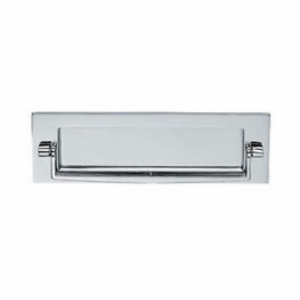 254mm x 76mm Victorian Postal Knocker Polished Chrome