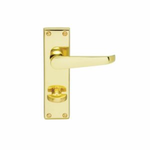 Victorian Lever Bathroom Furniture Polished Brass
