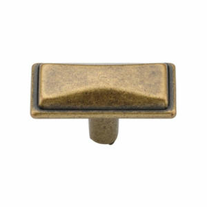 Luca Knob Distressed Brass