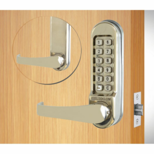 Codelocks CL515 Satin Stainless SS Mortice Latch With Passage Function