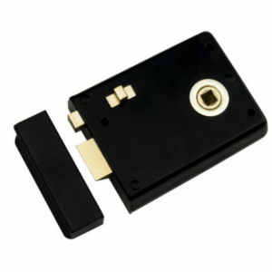 RLE8043JAP 105 x 81mm Rim Latch with Snib Black