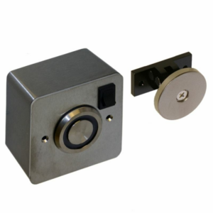 AEM501F-1D DeedLock Surface Wall Mount Door Hold Open Magnet 24v dc Stainless Steel