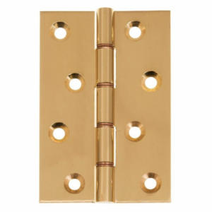 Eclipse 14833 - 102x67x3mm DPBW Butt Hinges Polished Brass (Pair)