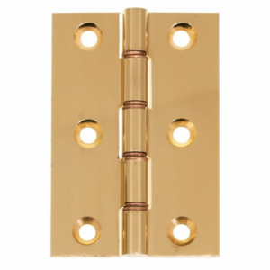 Eclipse 14828 - 76x51x3mm DPBW Butt Hinges Polished Brass (Pair)