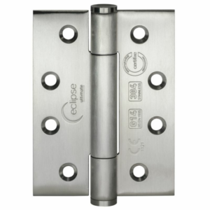 Eclipse 14329 - 102x76x3mm Grade 14 Concealed Bearing Hinge Satin Stainless Steel