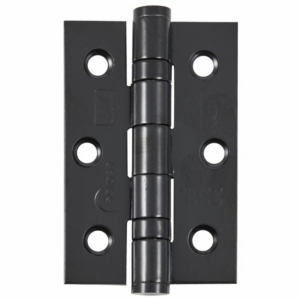 Eclipse 14917 - 76x51x2mm Grade 7 Ball Bearing Hinge Matt Black (Pair)
