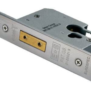 Eurospec EDS5025SS 64mm Euro Profile Deadlock Case Stainless Steel