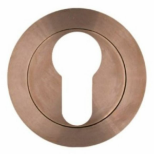 Rosso Tecnica Euro Profile Escutcheon PVD Satin Bronze