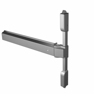 Exidor 405 Silver Touch Bar 3 Point Locking With Pullman Catches For Doors Up To 1200mm Wide