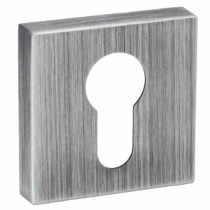 Forme Euro Profile Escutcheon Square Rose Urban Graphite