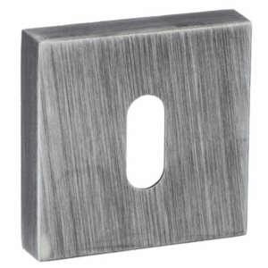 Forme Key Escutcheon Square Rose Urban Graphite