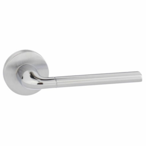 Forme Milly Lever On Rose Satin Chrome / Polished Chrome