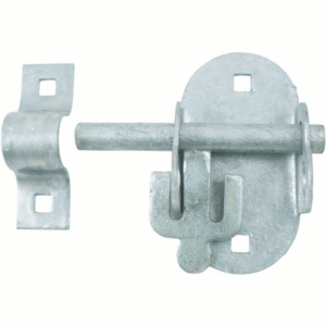 Oval Pattern Padlock Bolt Galvanised