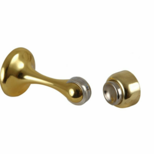 Magnetic Door Holder Polished Brass