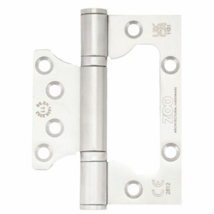ZHSSFH-243S 100 x 79 x 3mm Grade 11 Flush / Interleaf Hinge (Pairs) Stainless Steel