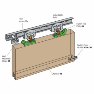 Henderson 750-900mm 55kg Marathon Sliding Door Gear