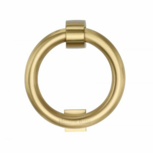 Ring Door Knocker Polished Brass