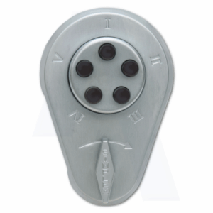 Kaba Unican Simplex 938 Digital Lock with Key Override Satin Chrome