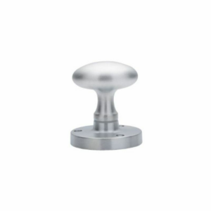 M34SC Oval Mortice Knob Furniture Satin Chrome
