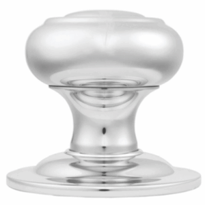 Mushroom 70mm Centre Door Knob Polished Chrome