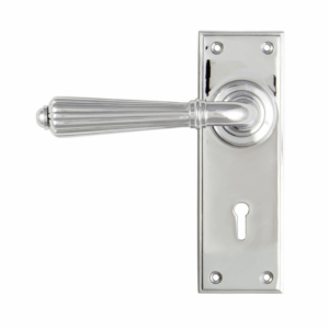 Anvil Hinton Lever Lock Furniture Polished Chrome 45316