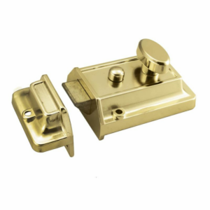 Forte Rim Nightlatch 60mm EB Case PB Cylinder