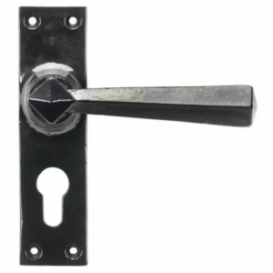 Anvil Straight Euro Lock Furniture Black 45759