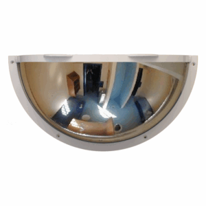 600 x 300mm Half Face PolyCarbonate Anti-Ligature Mirror M17537H