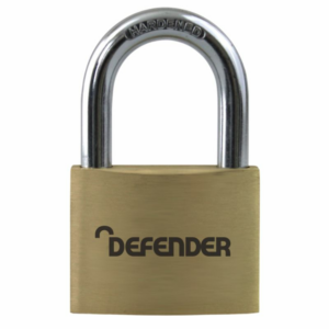 30mm Defender Brass Padlock
