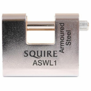 Squire ASWL1 60mm Armoured Brass Warehouse Lock
