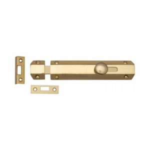 Surface Door Bolts Polished Brass 150mm