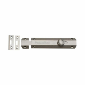 Surface Door Bolts Satin Nickel 150mm